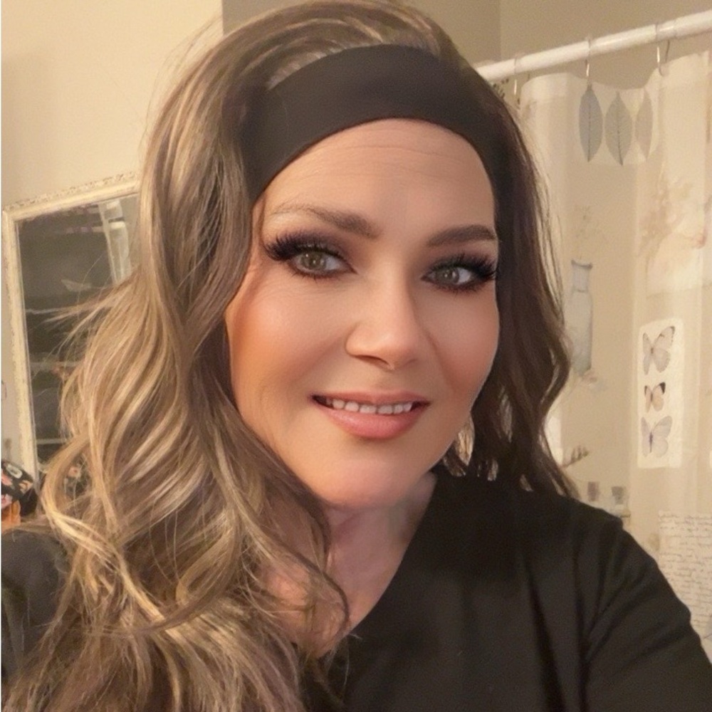 Black Headband for Women - Soft Stretch Hair Accessory